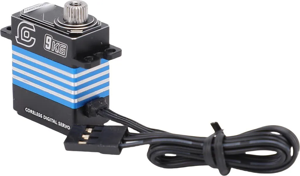 Micro Servo RC 9kg Étanche IP66 : Fini les Pignons Plastique Cassés