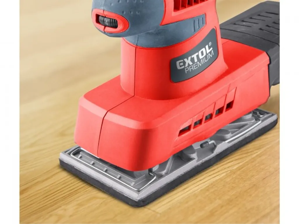 Ponceuse orbitale rectangulaire 200W Extol Premium pour bois