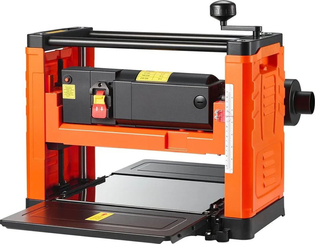 Raboteuse à épaisseur pour menuiserie, 330mm de large, moteur 1800W
