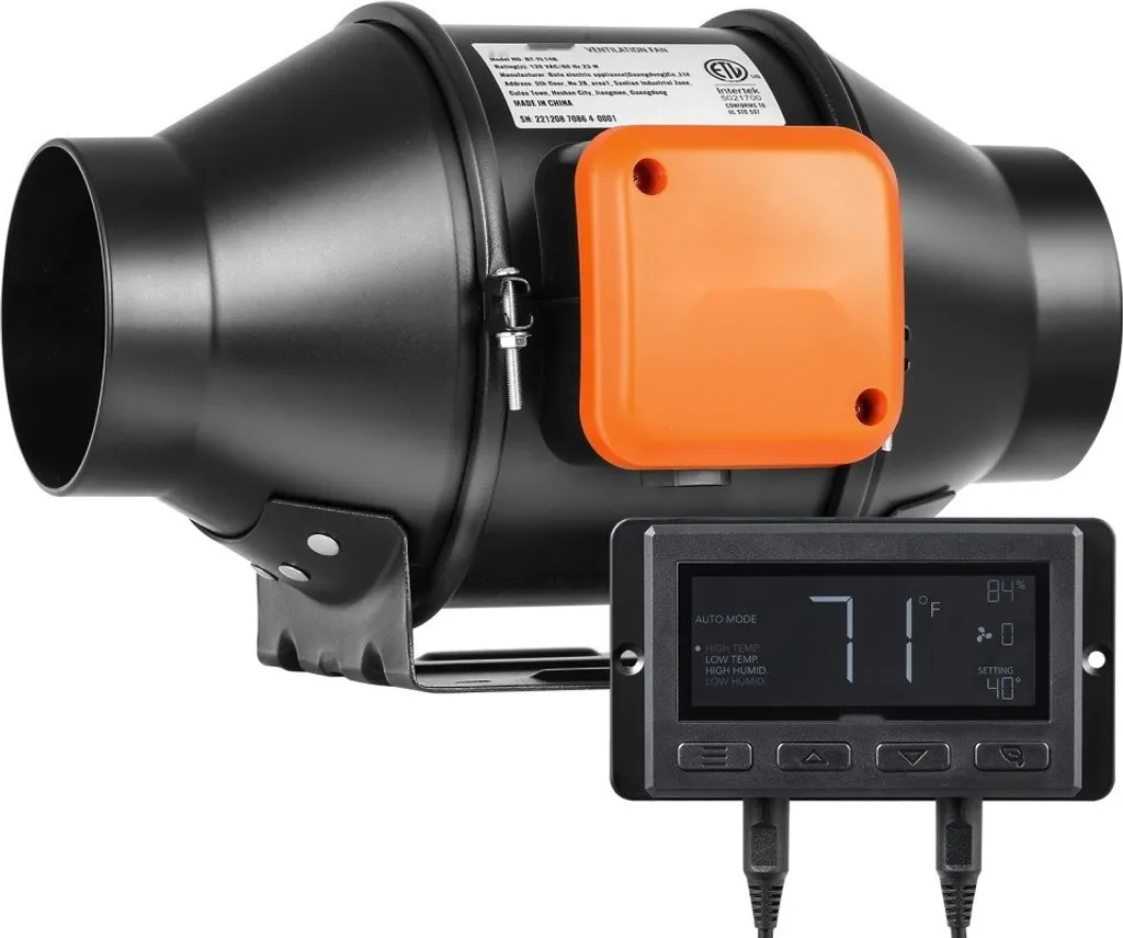 Ventilateur de conduit puissant 21W - Système d'évacuation performant Pro