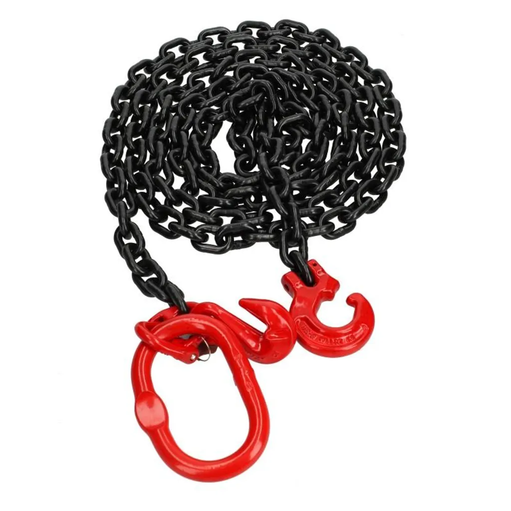 Crochet Rond Forestier G80 et Chaîne 5m : Traction sans Rupture