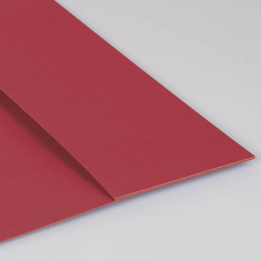 Enveloppe A5 rouge vif en papier durable BRUNNEN pour tri efficace - 3