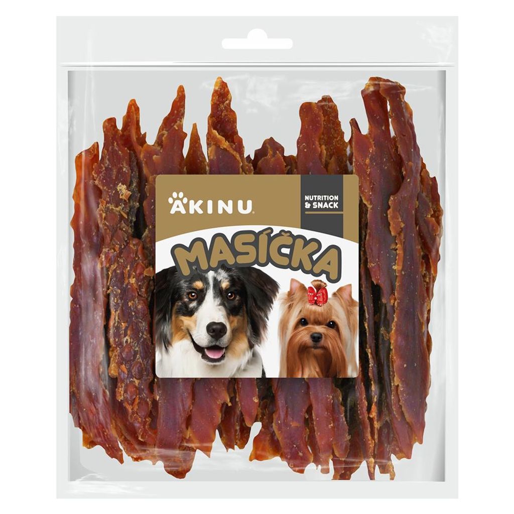 Akinu Masíčka pamlsky pro psy kachní prsíčka 300 g Obrázek produktu 