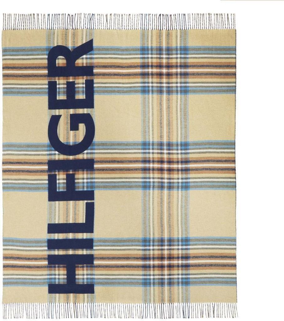 Tommy Hilfiger Plaid Trapper Farbe Almond Größe 130x170 AL Produktbild 