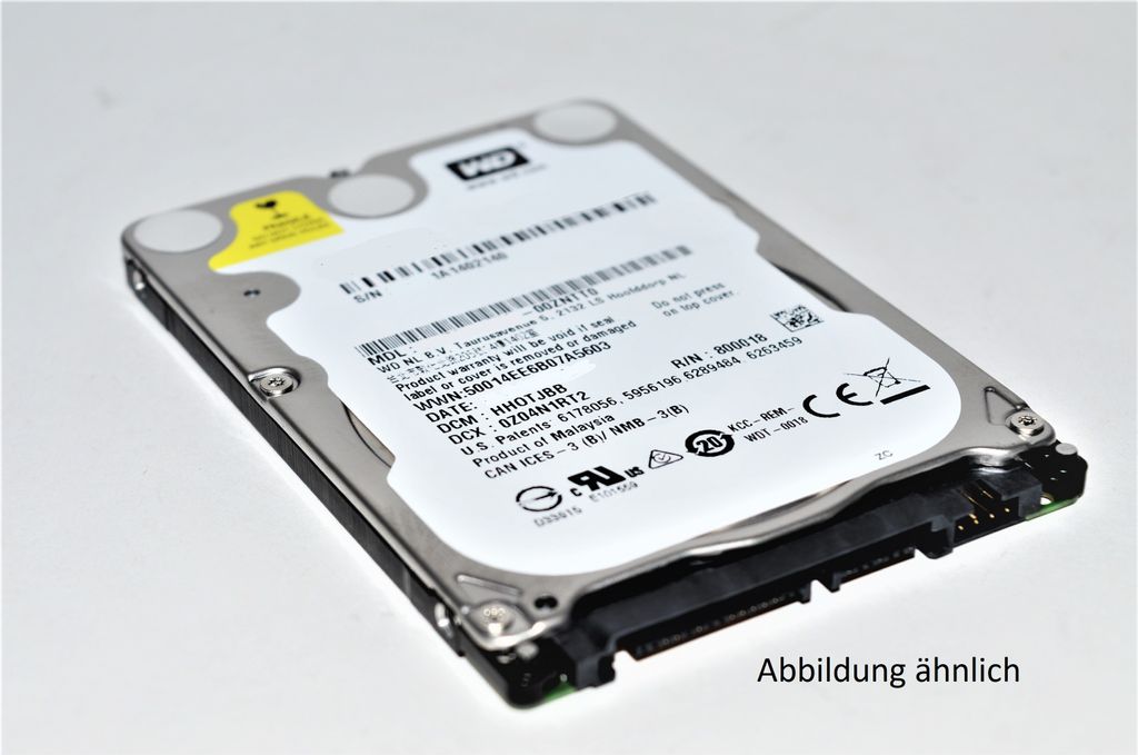 Western Digital 500GB 2,5' WD5000BPKX interne Festplatte 7200rpm 16MB SATA III