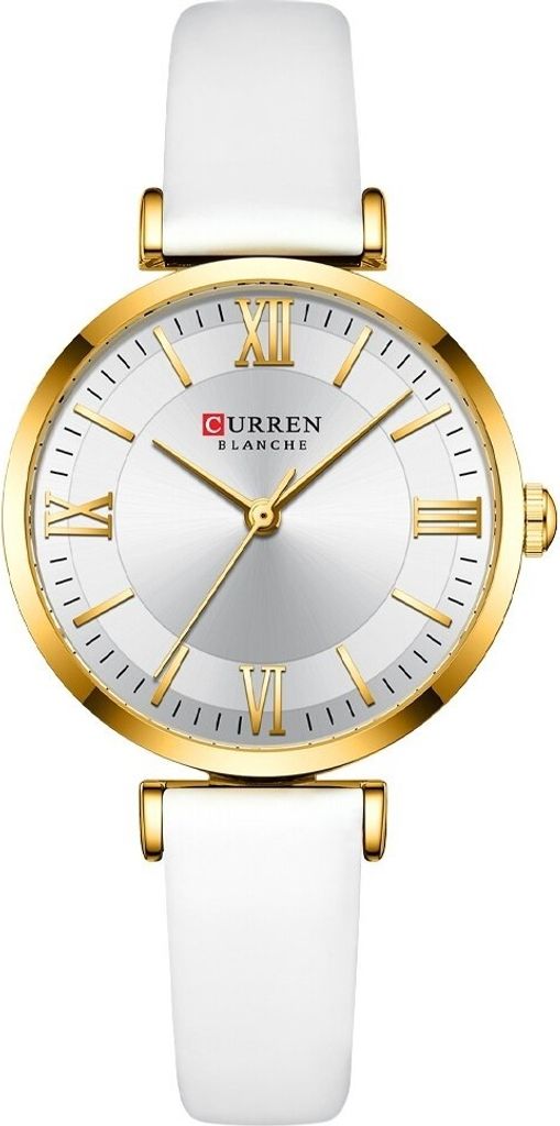 Elegante CURREN Nina Damenuhr in Weiß - Stilvoll und vielseitig KP14238