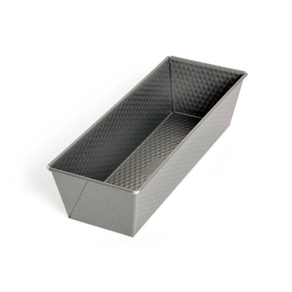 Kaiser Gourmet 2300754154, Kuchenform, Rechteckig, Gerillte Oberfläche, 230 °C, Grau, Grau