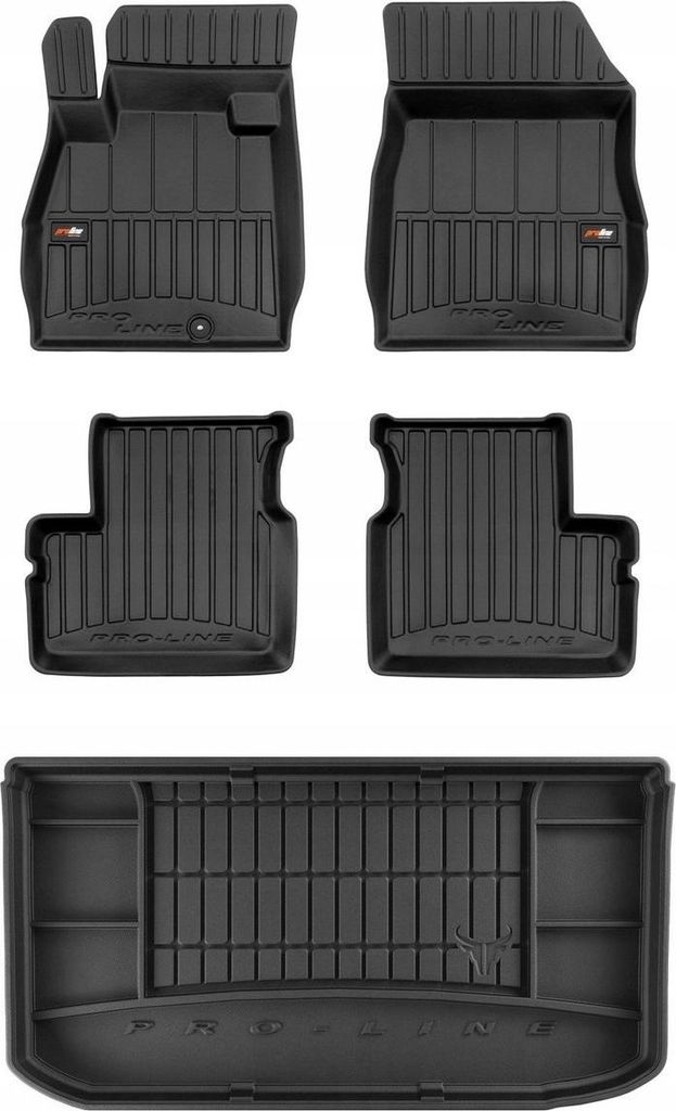 SET 3D Gummimatten Nissan Micra K13 HB 2010-2016