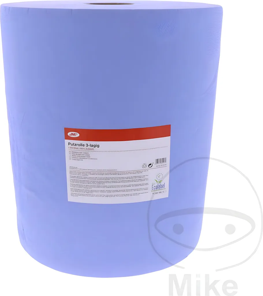 Papier d'essuyage JMP bleu pour garage et atelier 1000 feuilles 3 plis