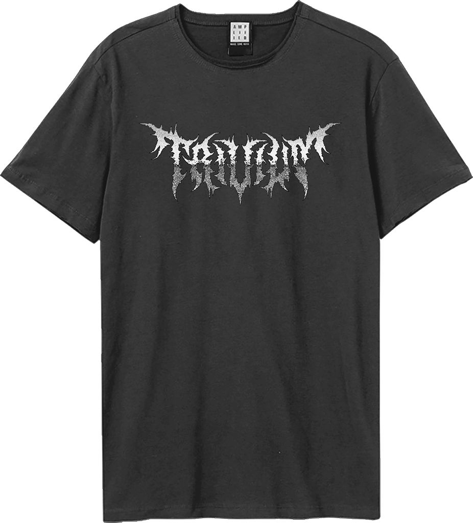Amplified - T-Shirt Logo für Herren/Damen Uni GD2293 (XL) (Holzkohle)