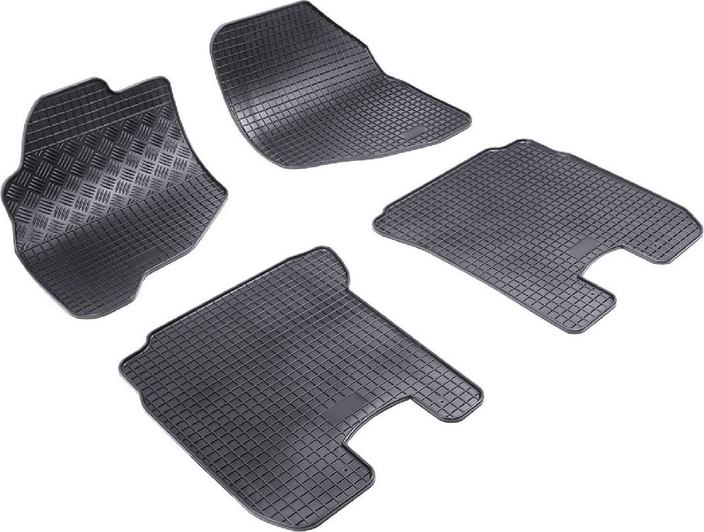 Z542868 Voll-Gummifußmatten passend für Honda Jazz 1 GD Schrägheck Hatchback 5türer 2001-2008