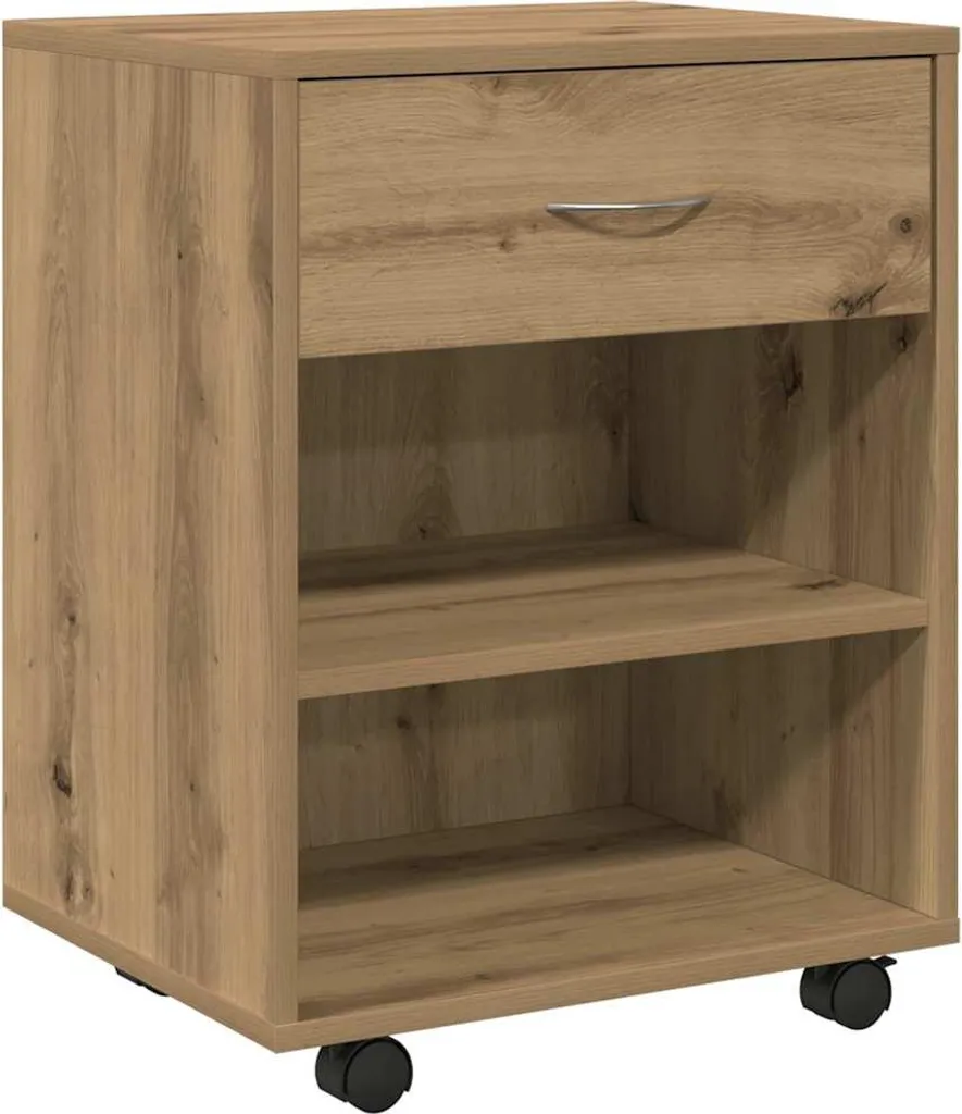 Mobiletto Contenitore Artisan Oak vidaXL | Ideale Home Office