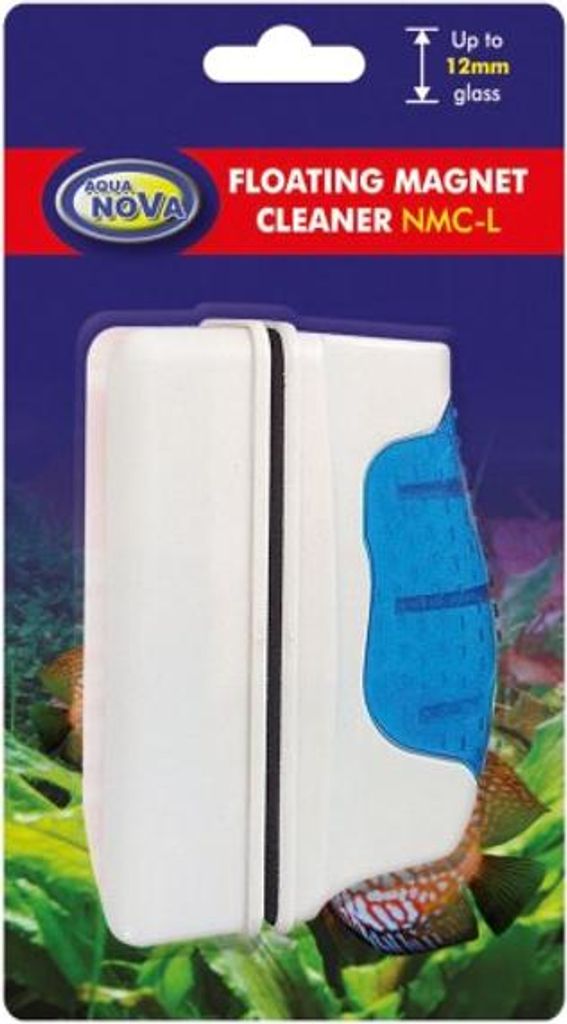 Aqua Nova Schwimmender Glasreiniger 7x3,5 cm Klein