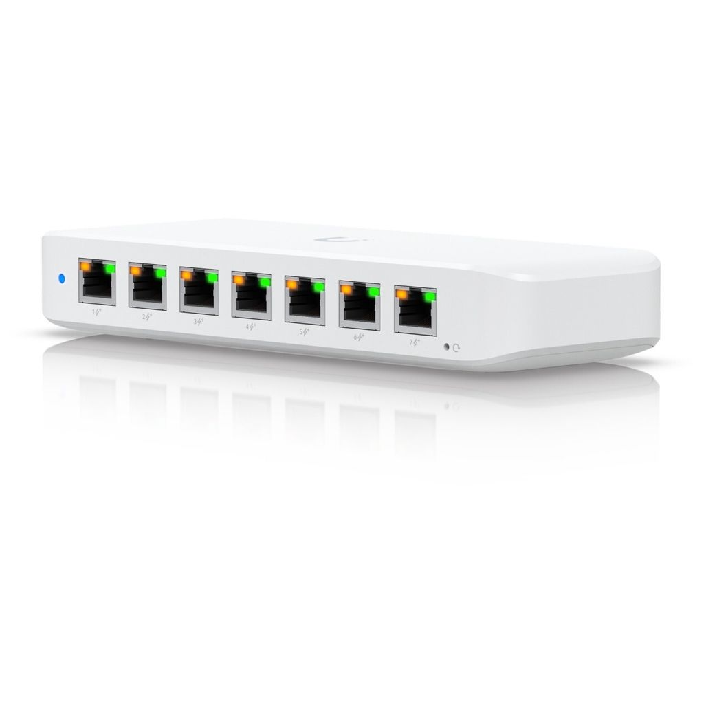 Ubiquiti UniFi 8-Port GbE PoE+ powered by GbE++ input Produktbild 