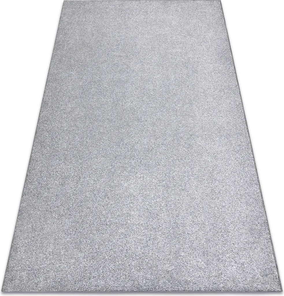 Moquette grise pour chambre et salon EXCELLENCE lisse en 100x150 cm gris