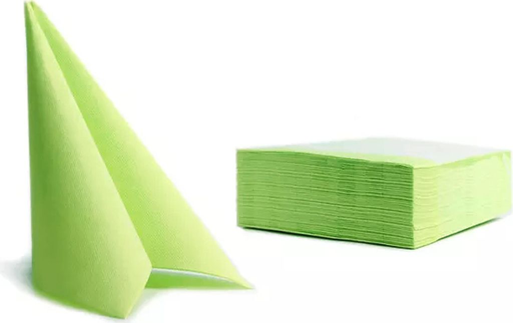 50 Servietten Softpoint 38x38cm limette