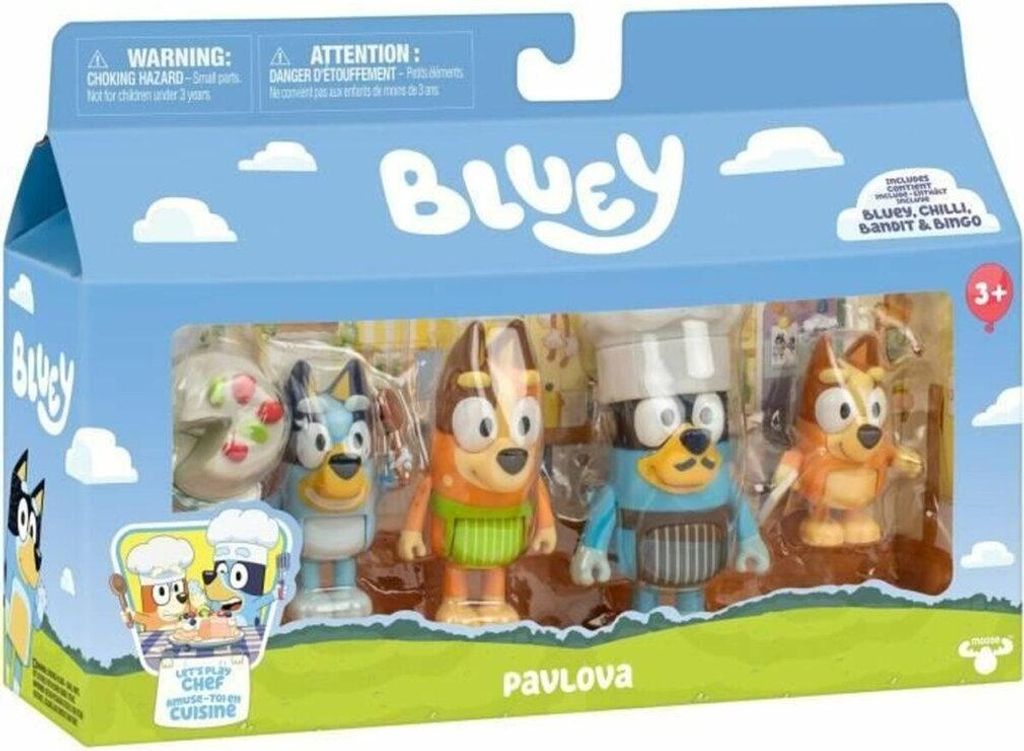BLUEY S13 LPC Figuren 4er Pack Pavlova Produktbild 