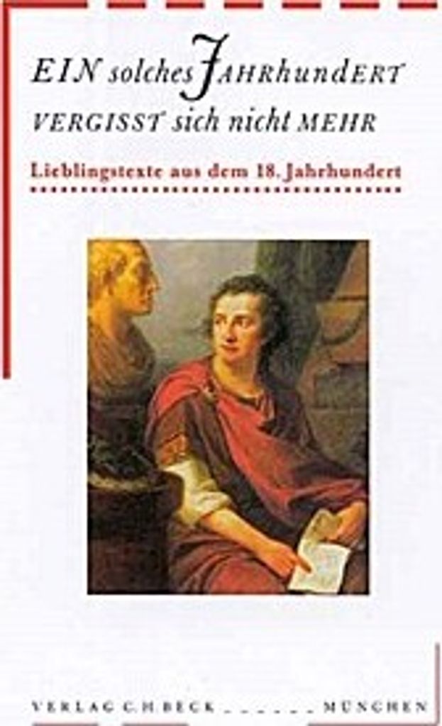 Ein solches Jahrhundert vergißt sich nicht mehr