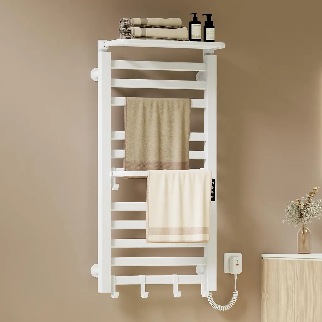 Sèche-serviettes WiFi 280W : fini les serviettes humides et la buée