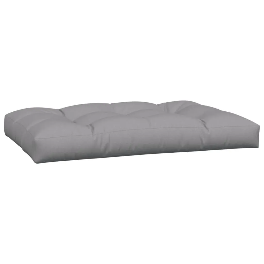 Cuscini Divano Pallet 2 Pezzi Grigio | Arredo Esterno Elegante e Pratico - 5