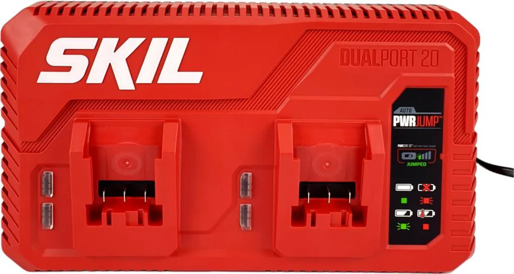 Chargeur double rapide Skil 20V puissance de charge 6.0A - 3