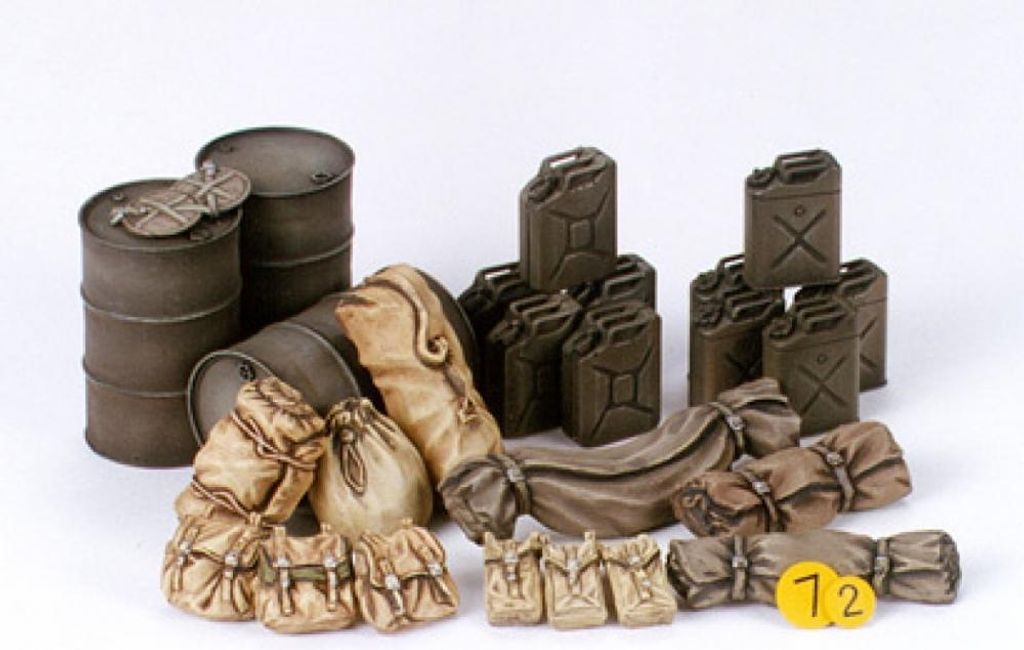 Tamiya 35229 - 1/35 Diorama Set - Zubehör Für Allierte Produktbild 