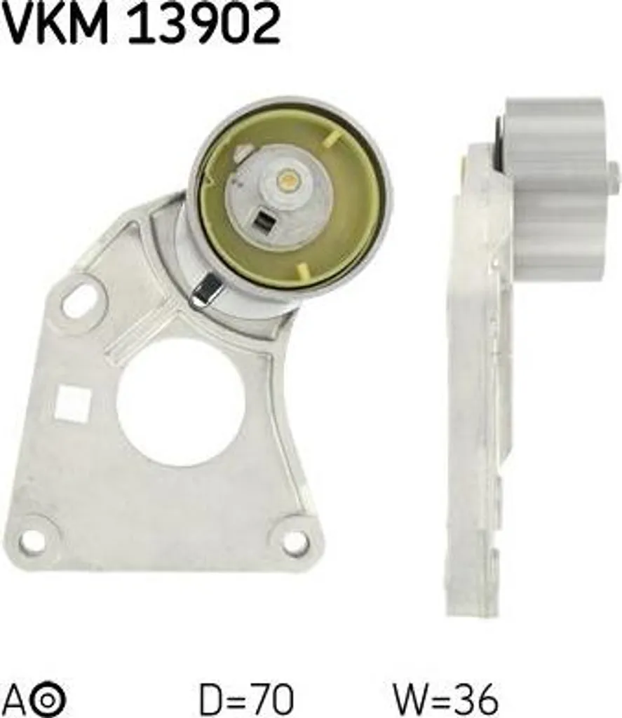 Rouleau tendeur SKF VKM 13902 haute résistance pour distribution Xantia XM