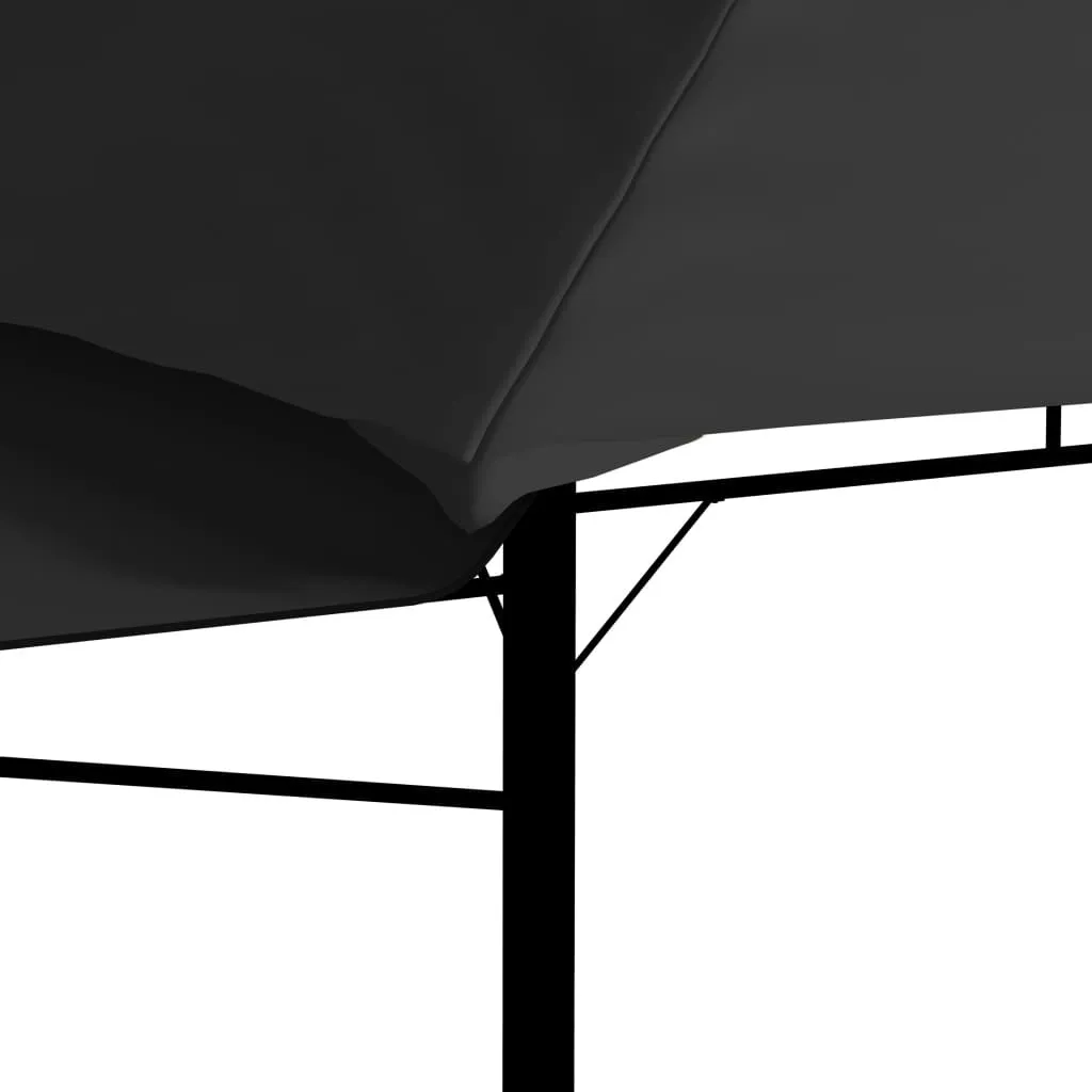 Tonnelle de Jardin avec Toit Double Extensible 3x3m en Polyester 180g - 10