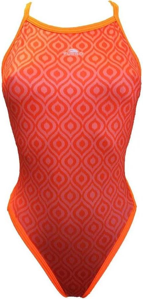 Turbo Wish Badeanzug Rot 3XL Damen Rot 3XL