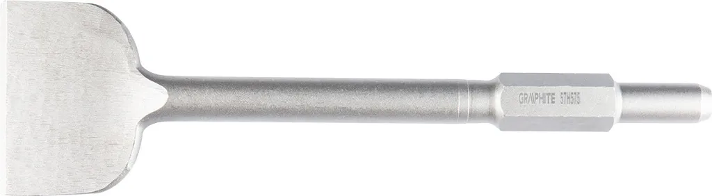 Burin plat large GRAPHITE 115 x 400 mm outillage de maçonnerie pro
