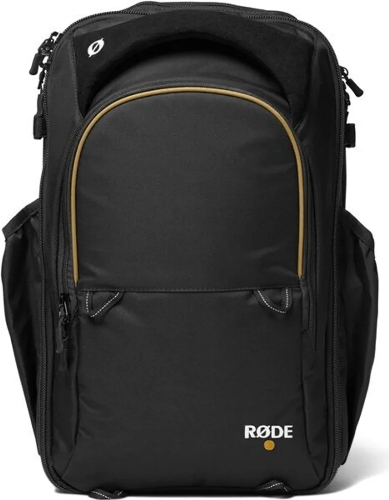 Sac à dos Rucksack RØDE Noir en Alcantara résistant et Polyester premium