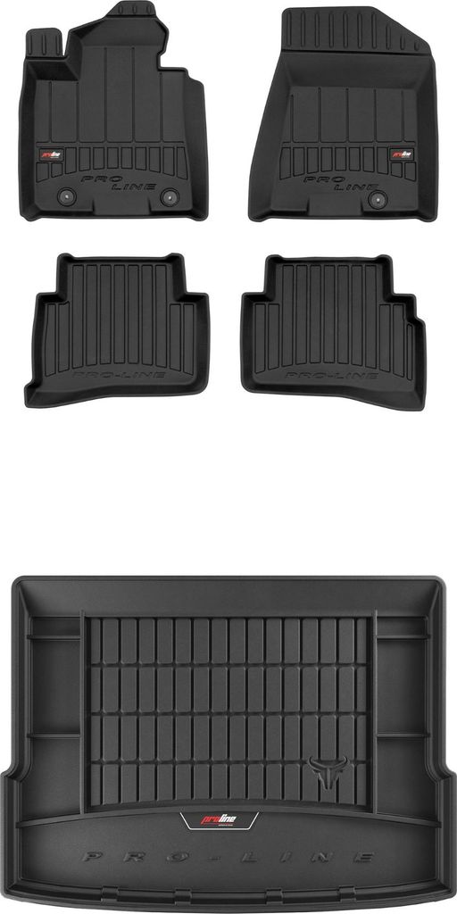 FROGUM 3D Gummimatten und Kofferraummatte für Kia Sportage IV 2015-2018