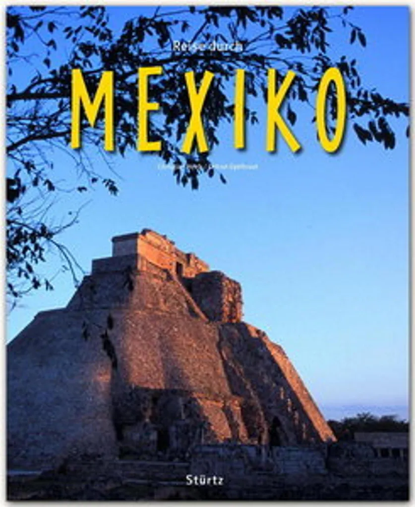 Livre Reise durch Mexiko - Grand Beau Livre Photo de Voyage au Mexique