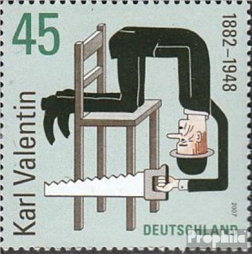 Briefmarken BRD (BR.Deutschland) 2007 Mi 2610 (kompl.Ausg.) FDC Valentin