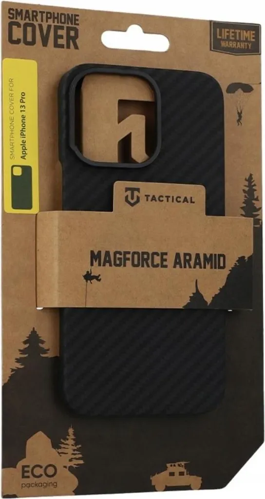 Coque iPhone 13 Pro Incassable en Aramide Noir - Tactical MagForce