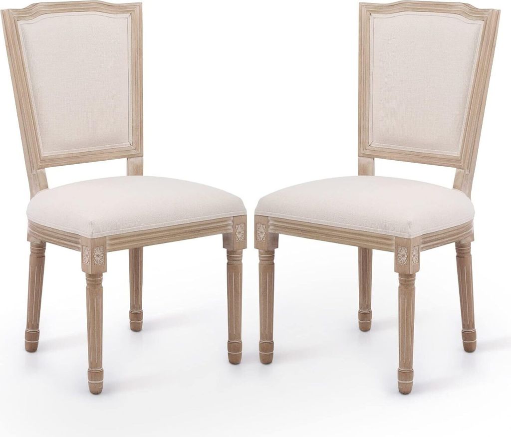 VONLUCE Chaises de salle à manger vintage - Lot de 2 Image du produit 
