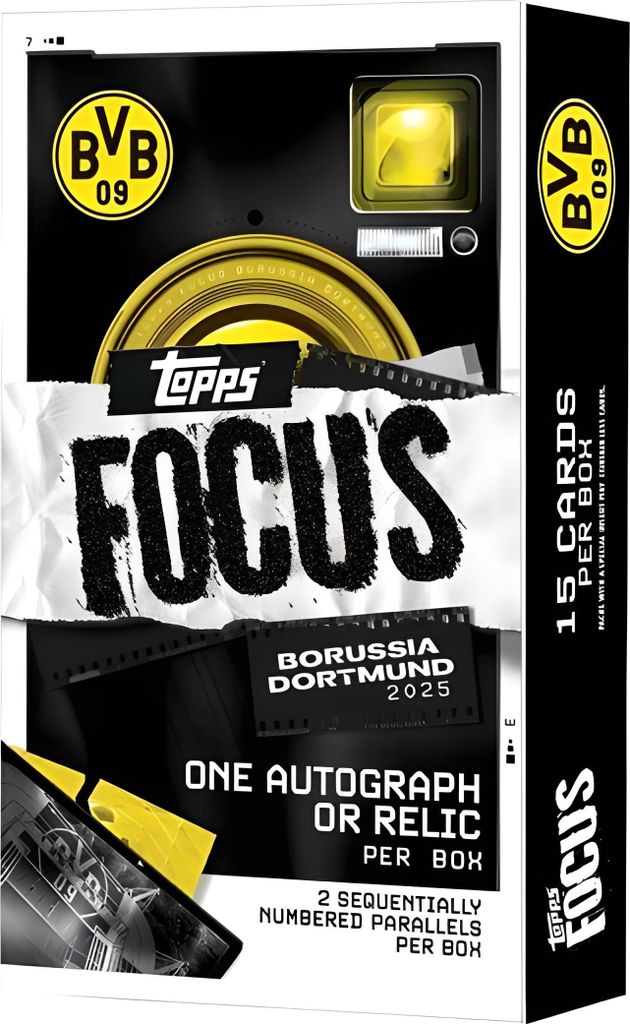 Topps Focus Borussia Dortmund 2025 - 1 Box Produktbild 