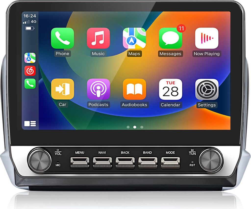 10.1 Zoll 2+64GB Android Autoradio Für Peugeot 208 2008 2012-2018 Wireless CarPlay Android Auto WiFi GPS Navi RDS DSP DAB+ BT Mit Drehknopf