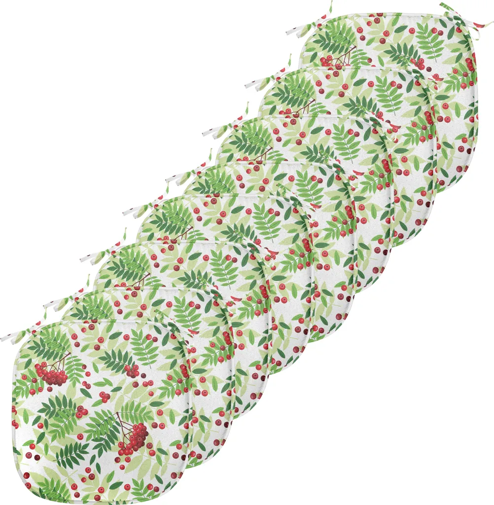 Galettes pour Chaise de Salle à Manger, Lot de 8 Coussins de 40cm