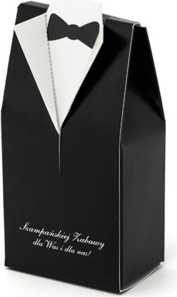 Bräutigamboxen, schwarz (1 Packung / 10 Stück)