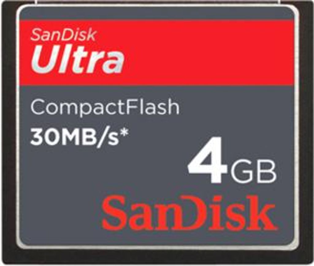 SanDisk SDCFH-004G-U46, 4 GB, Kompaktflash, Klasse 4, 30 Produktbild 