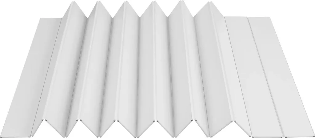 Coprivasca Pieghevole PVC Grigio Chiaro - Design Salvaspazio per Vasca