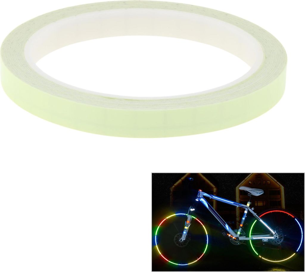 Reflexfolie Hochsichtbare Aufkleber Reflexionsfolie Für Outdoor Sichtbarkeit Bei Nacht Kleidung Fahrzeuge 0 4 Zoll X 26 Ft Fluoreszierende Farbe