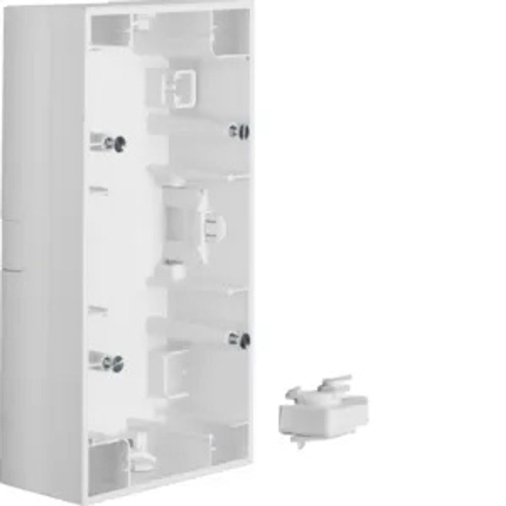 Berker 10527009 Aufputz-Gehäuse 2fach polarweiß, glänzend Berker K.1