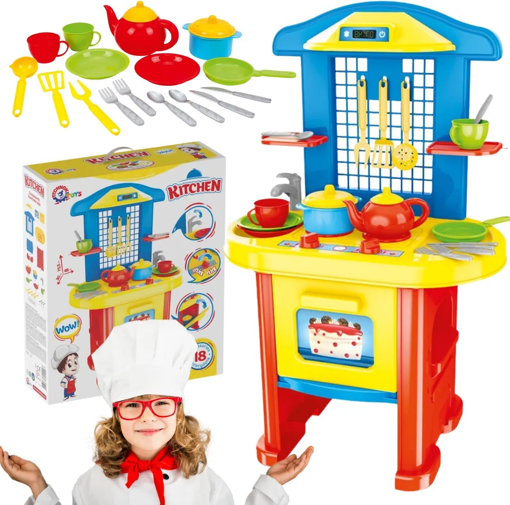 Meuble de cuisine compact pour four posable et ustensiles gain de place
