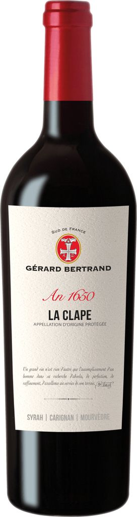 Gérard Bertrand LA CLAPE An1650 2023 14% Vol. 0,75l Produktbild 