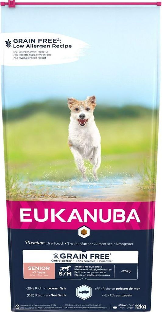EUKANUBA Senior SmallMedium Getreidefreies Produktbild 