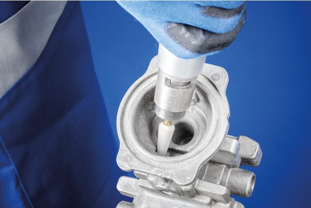 PFERD TOOLS Poliflex Schleifstift Rundkegelform Ø 25x70mm Schaft-Ø 6 mm Bindung TX A80