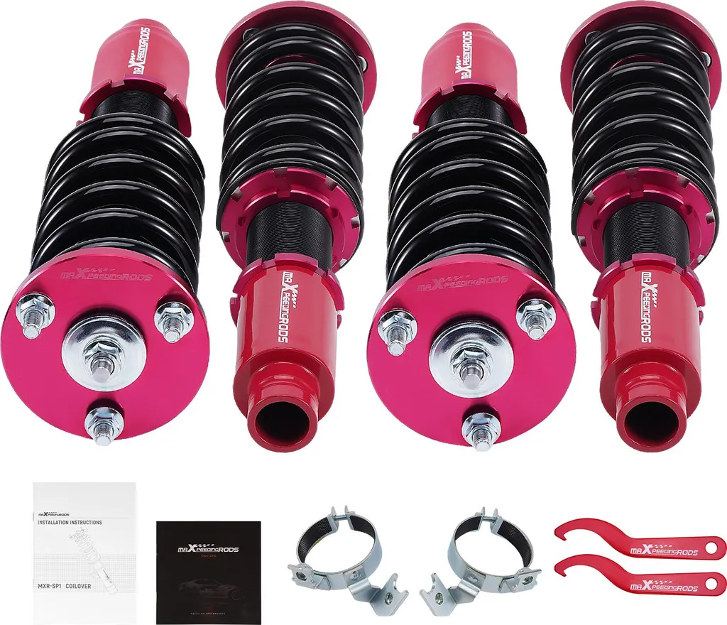 Kit Combinés Filetés pour Rabaisser Honda Accord 1990-1997 CD5 CD7 DX EX