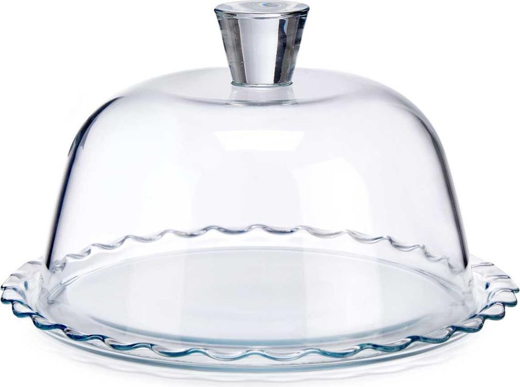Kuchenplatte Glas (26,4 x 11,8 x 26,4 cm) Produktbild 